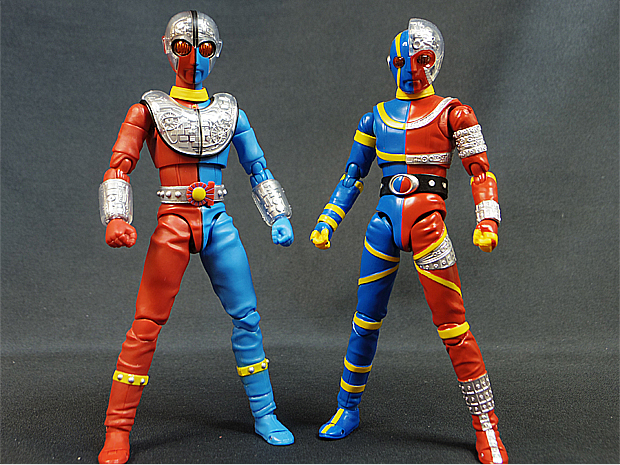 S.H.Figuartsキカイダー、キカイダー01、ハカイダー、白いカラスセット