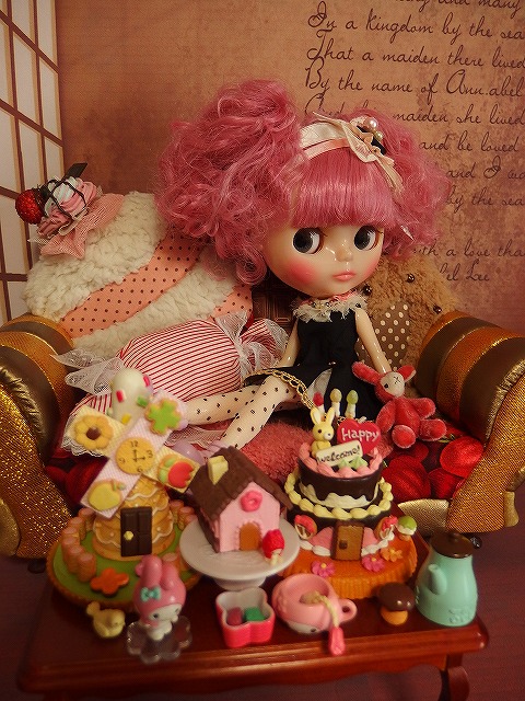 マイメロブライスとリーメント「お菓子の家」「おもてなしキッチン