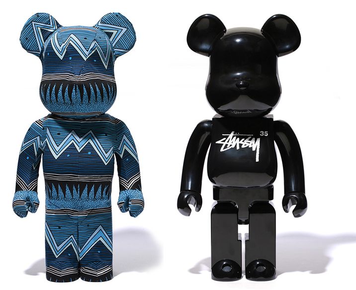 BE@RBRICK ベアブリック STUSSY ステューシー35周年 1000% BE@RBRICK