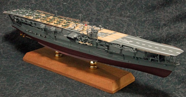 HIGH-GEARedの模型と趣味の日常 1/700航空母艦『加賀』 完成