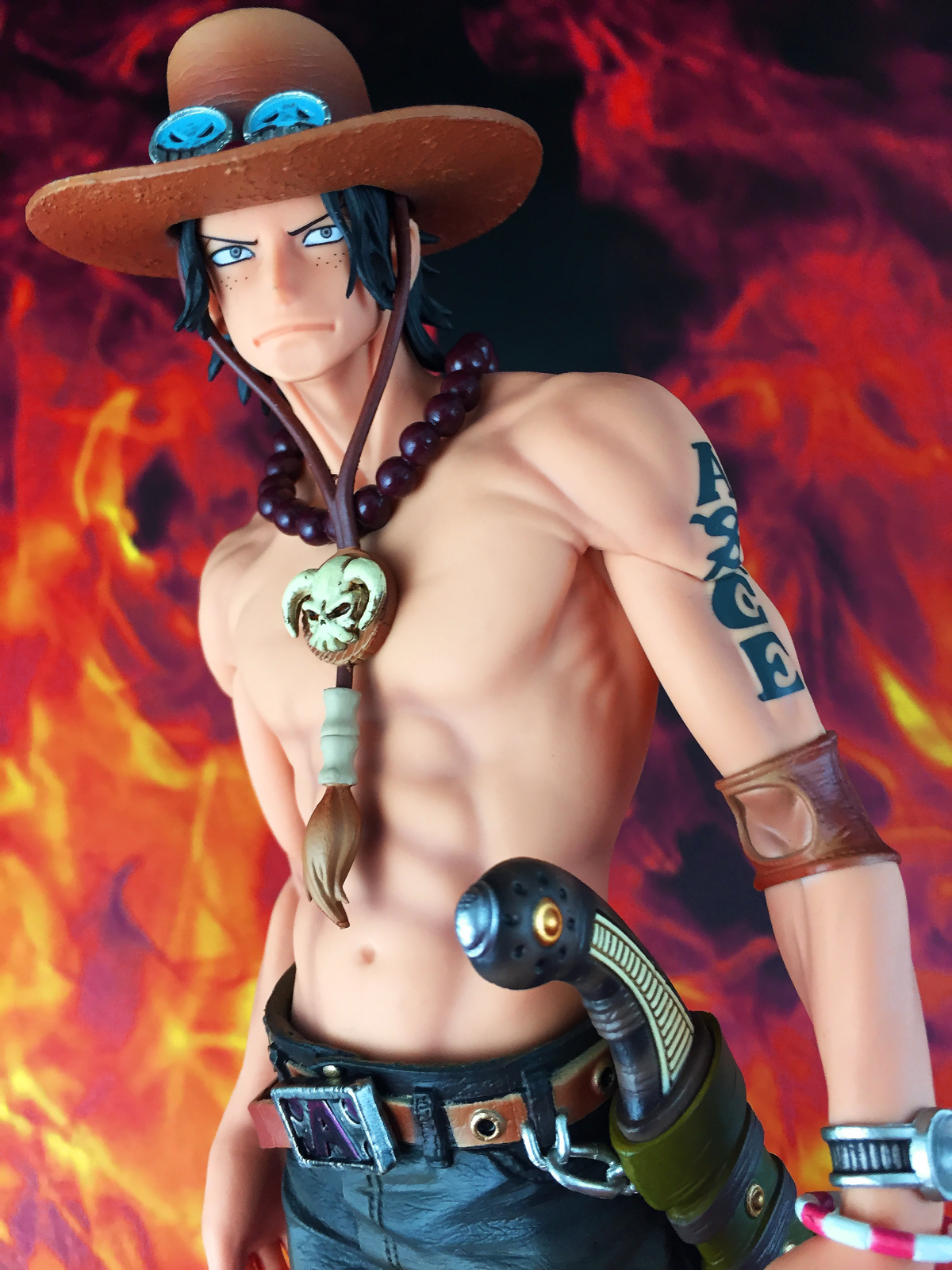 SMSP ワンピース エース PORTGAS・D・ACE フィギュア A賞 Amazon | D賞