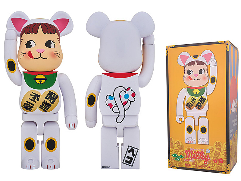 抽選販売 BE@RBRICK 招き猫ペコちゃん 1000% - bearbrick