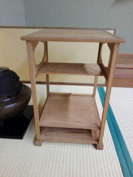 玄妙斎（井口海仙）好み「八景棚」 | 和茶美庵wasabian 和茶美の会