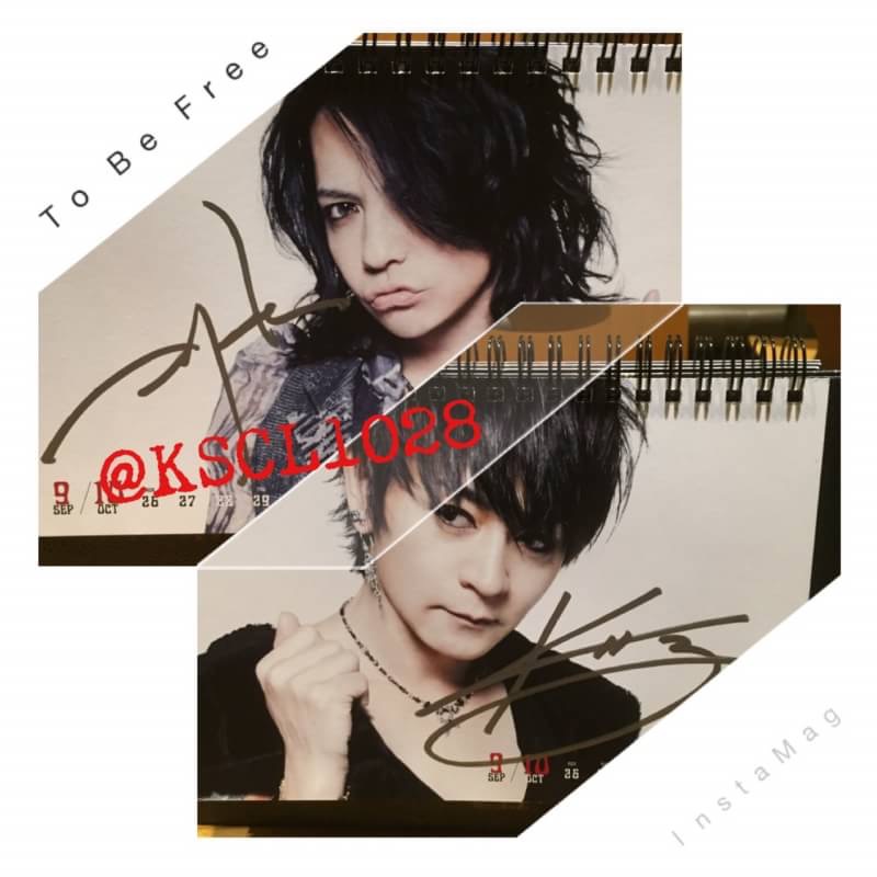 VAMPS 直筆サインポスター VAMPS 直筆サインポスター