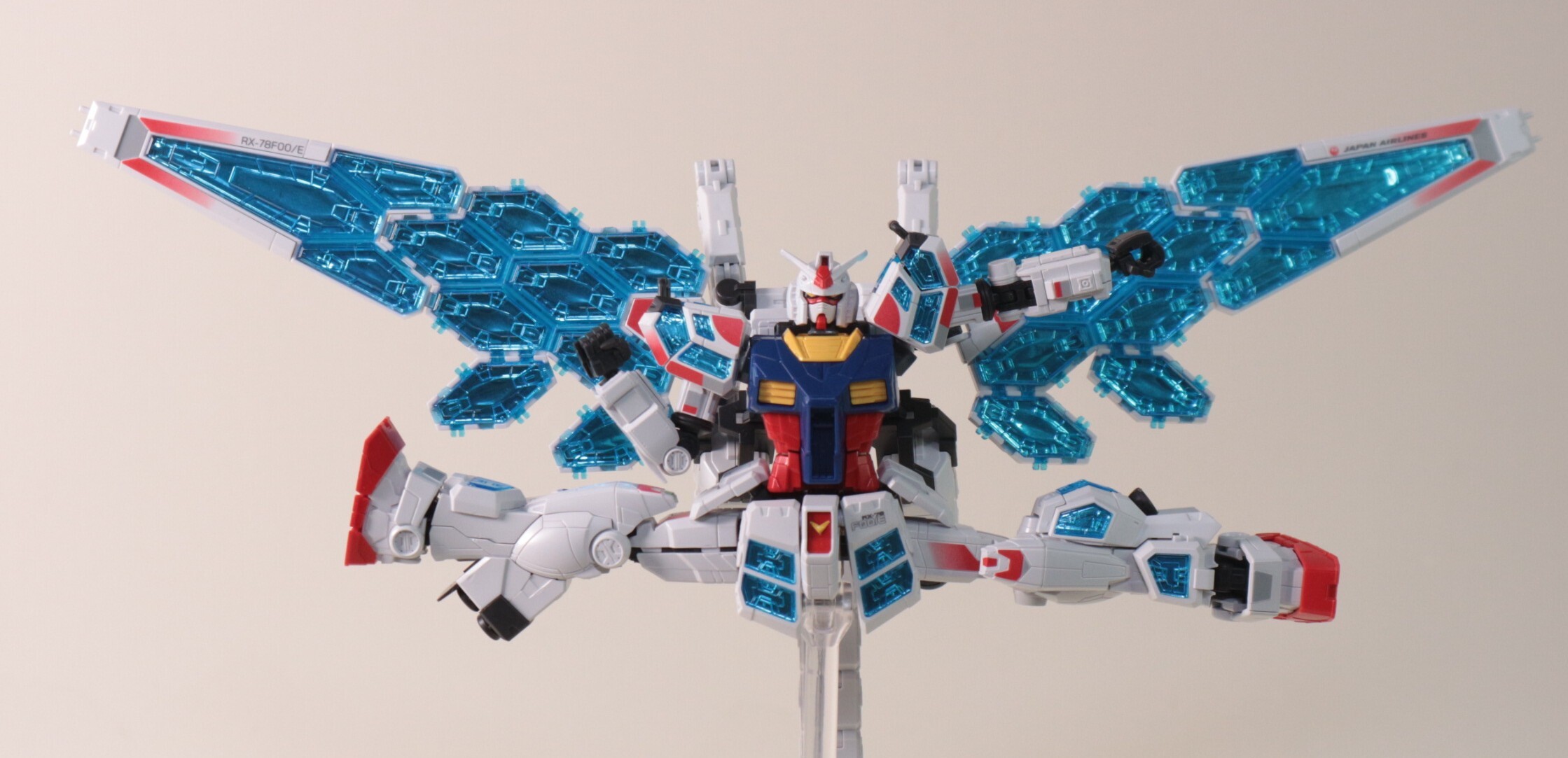 EXPO2025 1/144 RX-78F00/E ガンダム (EX-001 グラスフェザー装備)[JAL