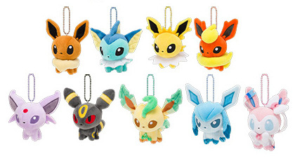 タグ付き 9種セット ポケモンドールズ ブイズ ぬいぐるみ ポケモン