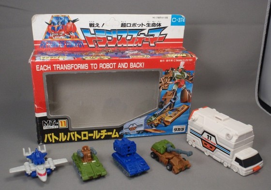 トランスフォーマーROC/MT-11バトルパトロールチーム | ロボNINブログ