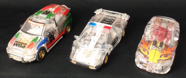 S(スーパー)カーロボ3兄弟・クリアーバージョン/「トランスフォーマー