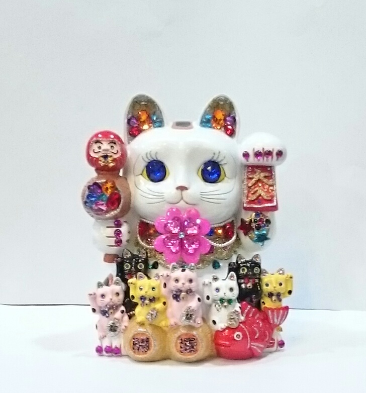 幸せを呼ぶキラキラ招き猫 京銀座堂 幸せを呼ぶキラキラ招き猫 京銀座