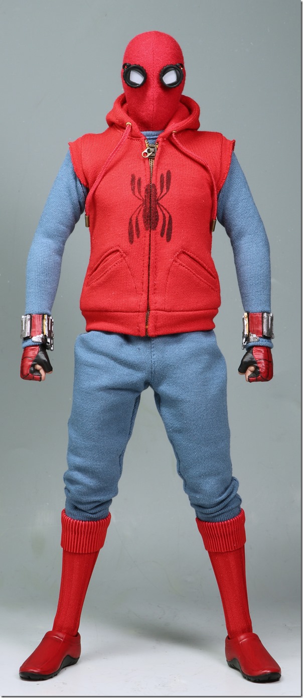 ホットトイズ 1/6 フィギュア スパイダーマン ホームカミング ダメージ