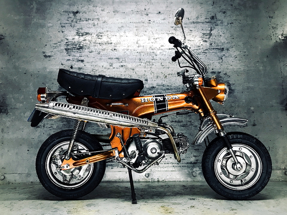 タミヤ 1⁄6 オートバイシリーズ ダックス Honda ST70 | タミヤ