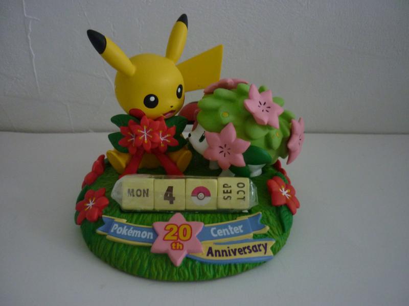 ポケモン 万年カレンダー ポケモンセンター20周年 カレンダー フィギュア