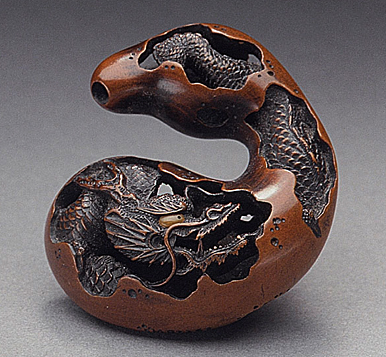 豊昌「瓢中の龍」 | 根付生活