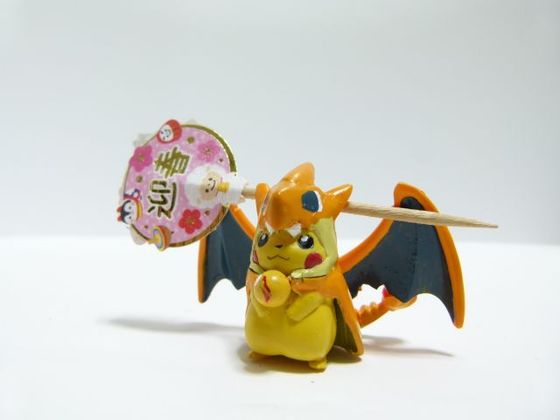 ポケプラ改造】メガリザードンYポンチョのピカチュウ - The Land Of