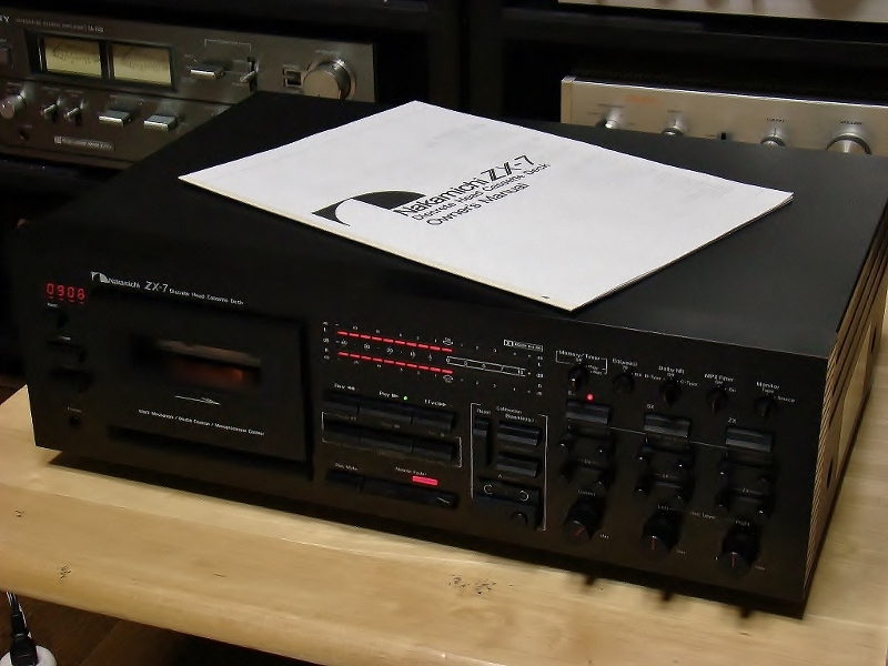 5cデッキ Nakamichi ZX-5の紹介 | スーパーカセッターズ SuperCassetters'