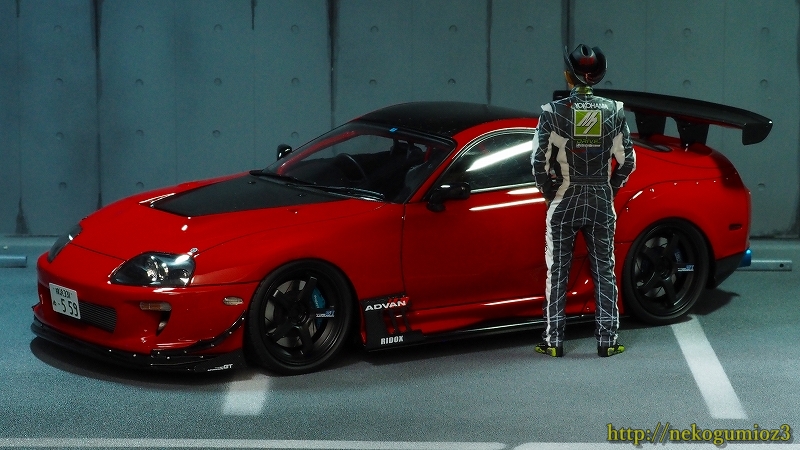 IGモデル1/43 Supra Orido-Street Ver.Red