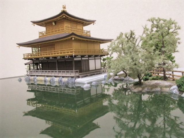 1/100ジオラマ 金閣寺（夏） - ジオラマ製作の日々