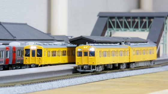 Nゲージ マイクロエース 105系500番台 濃黄色 4両セット 105系-500番台