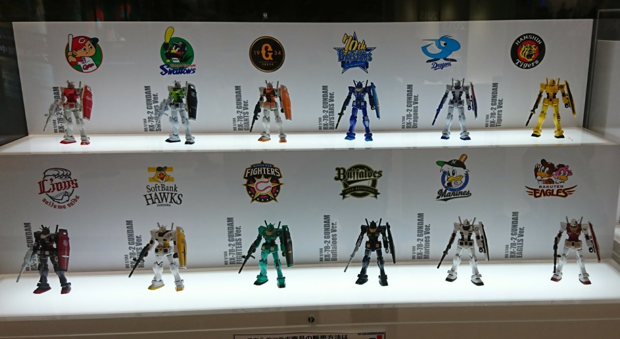 HGUC 1/144 RX-78-2ガンダム ホークスバージョンのご紹介！ - 先人に