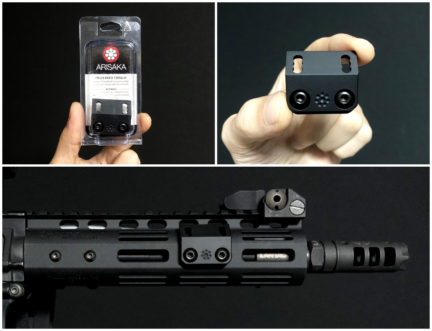 実物 ARISAKA T.REX.ARMS ライトマウント アリサカ M-LOK