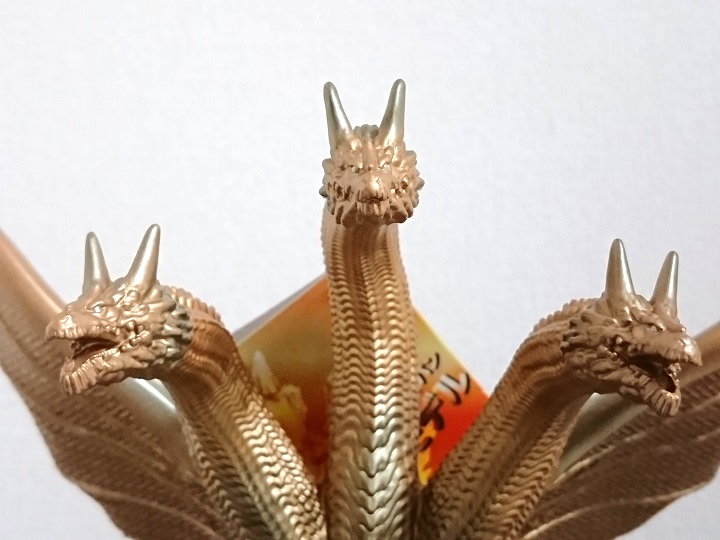 USJ限定、完全新規ソフビのキングギドラ（ゴジラ対エヴァンゲリオン版