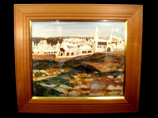 中村善種 油絵 佳作 中村善種