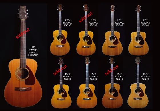 YAMAHA FG－201オレンジラベル