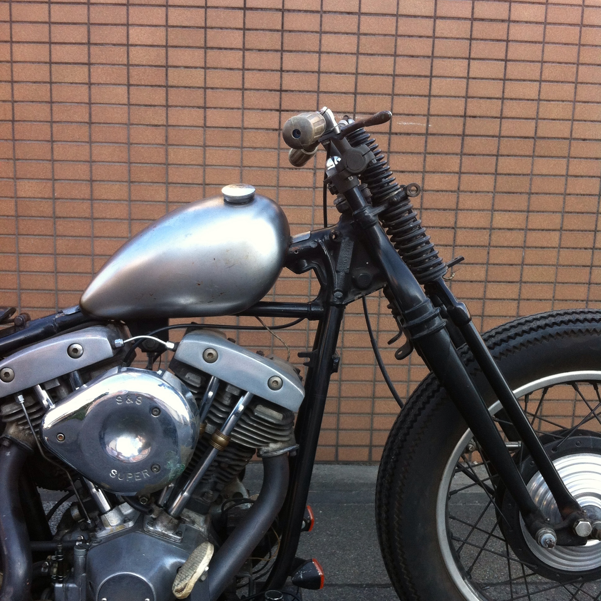 ☆ピーナッツ タンク☆ハイトンネル ワッセルタイプ☆ハーレー