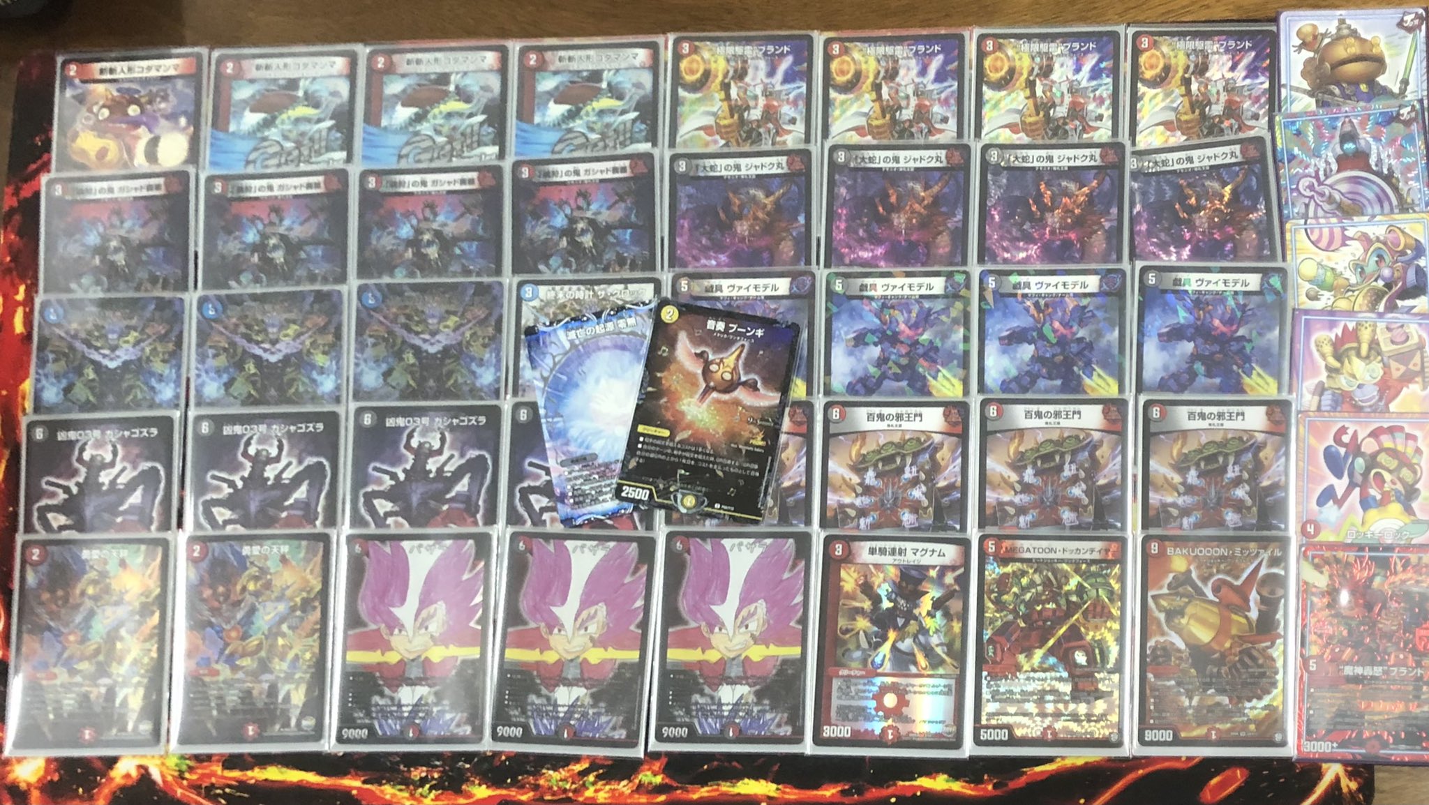 デュエルマスターズ 赤黒邪王門 GP2025優勝構築ベース＋おまけ付き