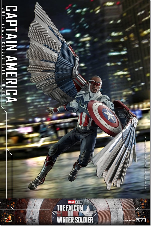 ホットトイズ キャプテンアメリカ ウィンターソルジャー ファルコン