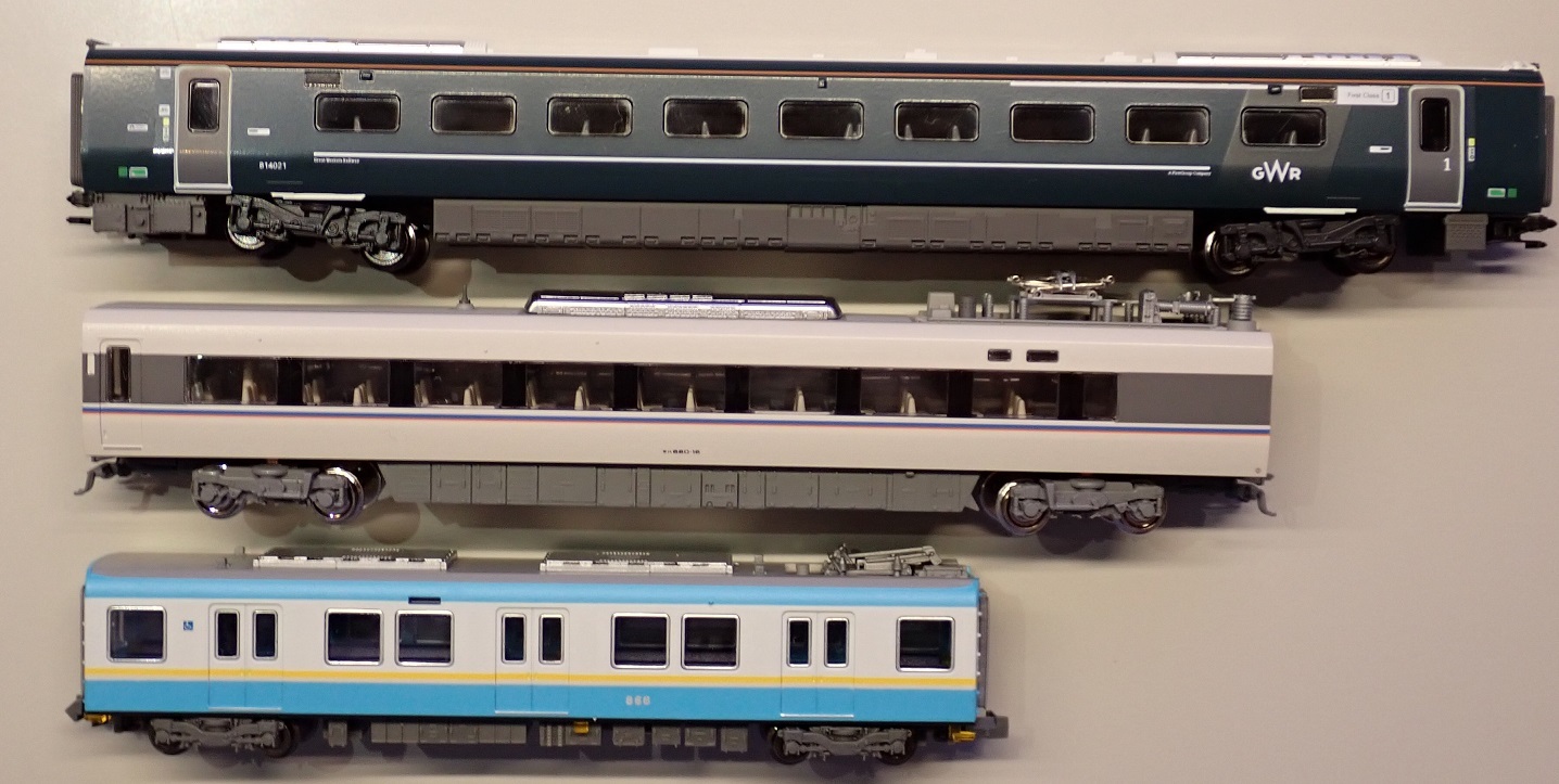 KATO Nゲージ クラス800 室内灯付き KATO Hitachi Class 800/0 GWR