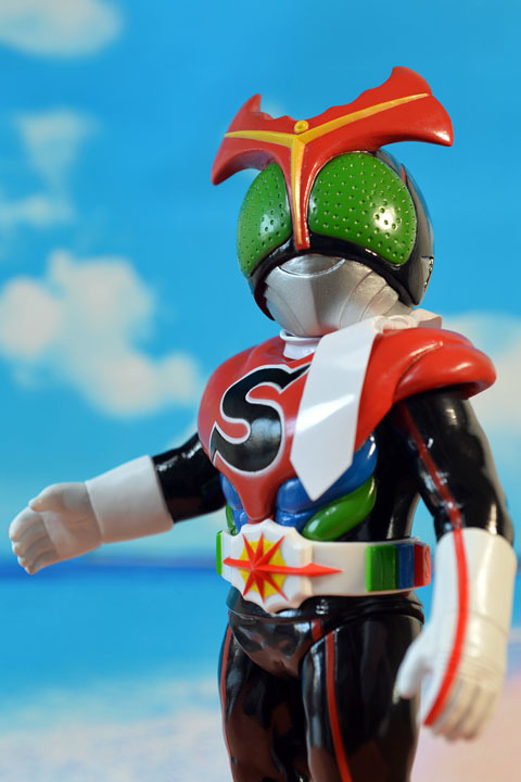 東映レトロソフビコレクション 仮面ライダーストロンガー 未開封 東映