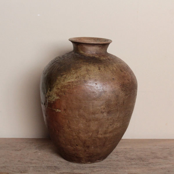 古常滑破れ壷 室町時代 古丹波 古備前 花器 大久保裕司 秦秀雄 白洲