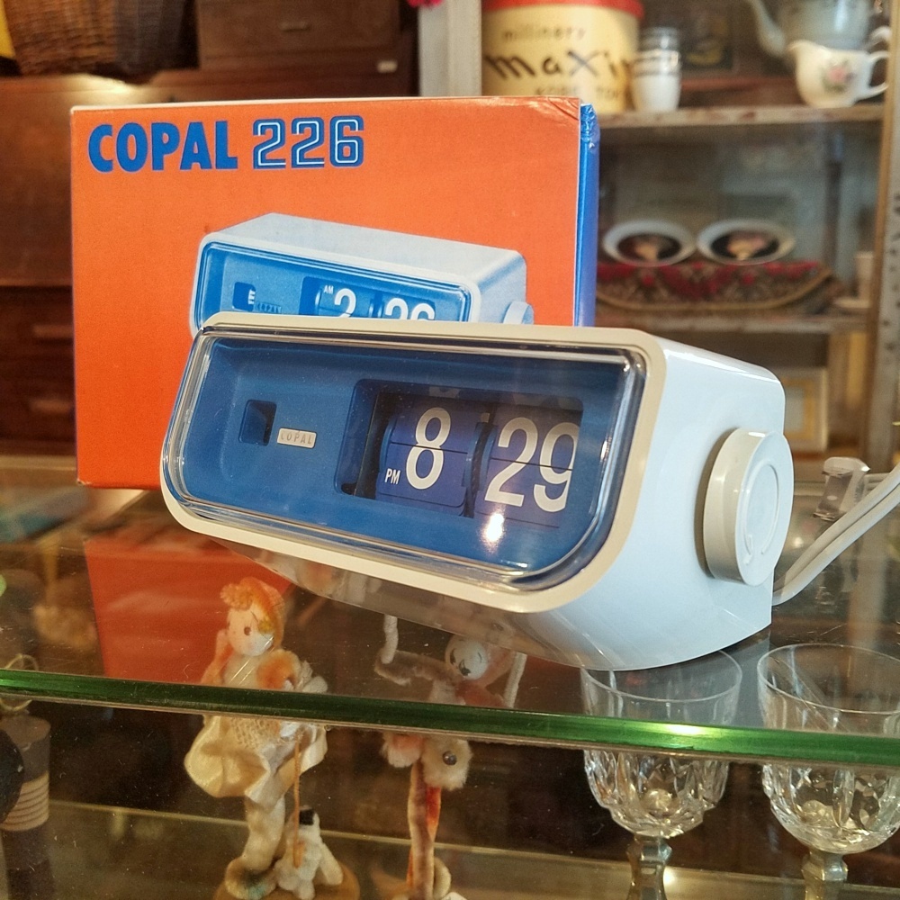 COPAL パタパタ時計 コパル 昭和レトロ 置き時計 デッドストック 貴重