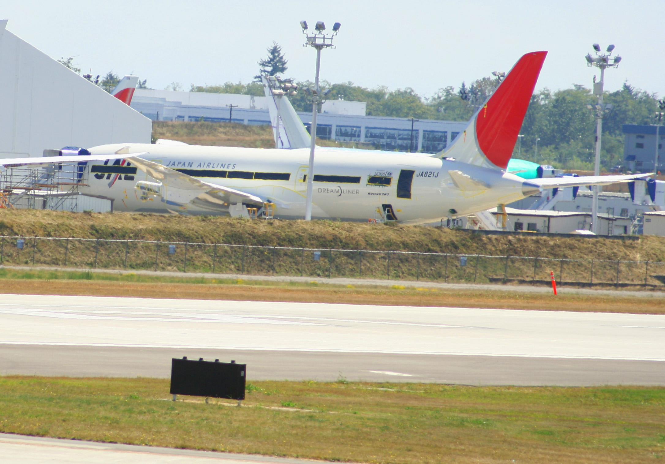 JAL 節約 787-8 幻のアーク塗装 JAL 787-8 幻のアーク塗装