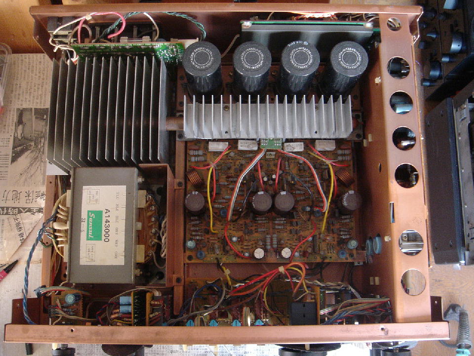 SANSUI AU-D707F EXTRA プリメインアンプ ジャンク扱い □「音が出ませ