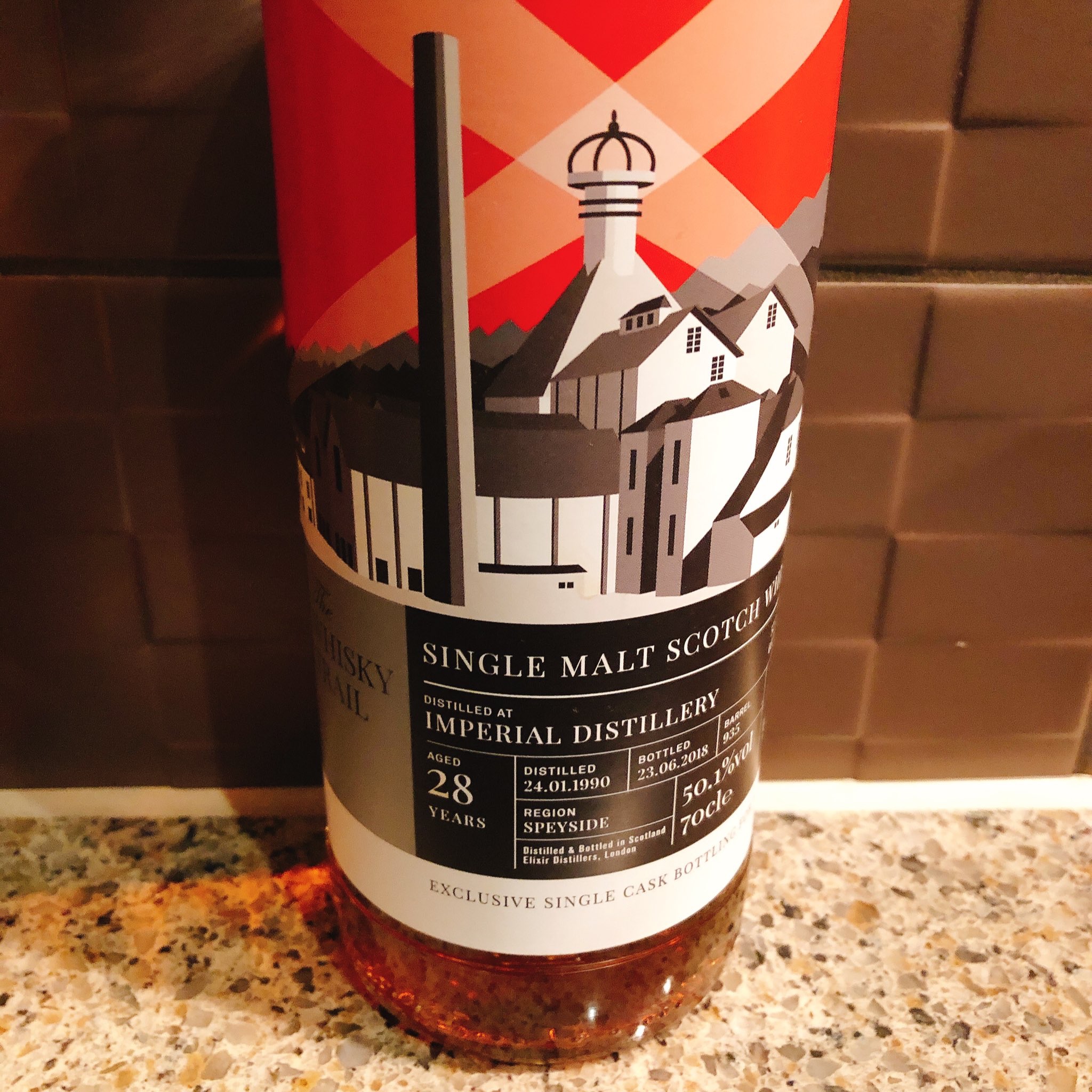 インペリアル 1994 25年 44.6％ ウイスキートレイル・インペリアル