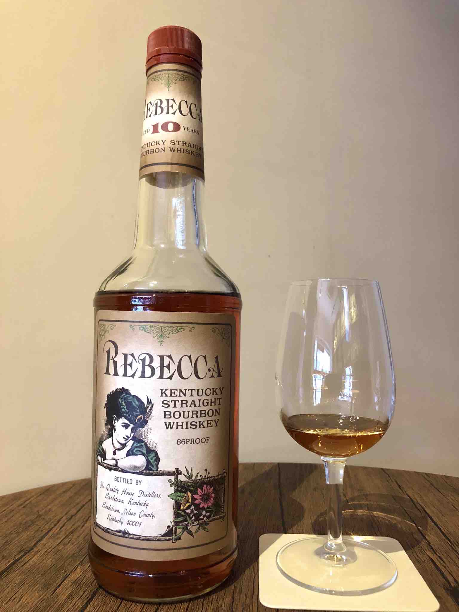 REBECCA レベッカ 10年 バーボンウイスキー 43% 700ml