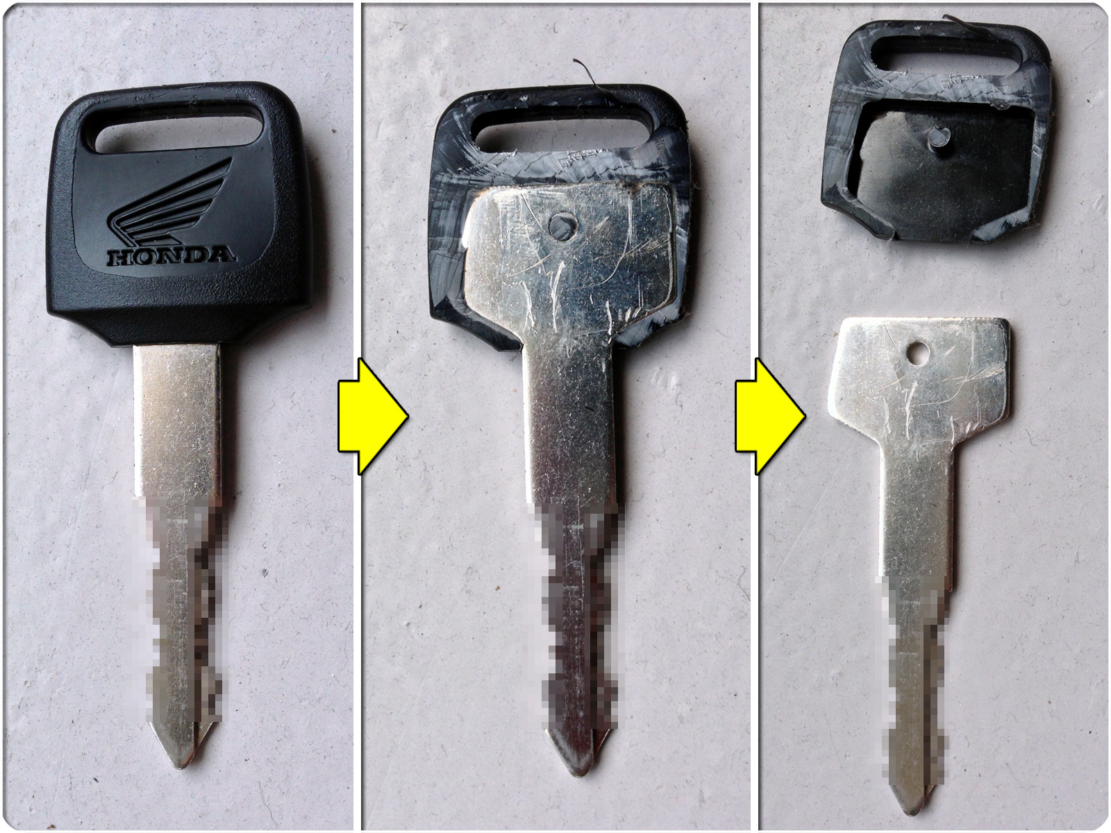 マックツール、2018限定、KHDGS2グリーン、改造グリップキーホルダー