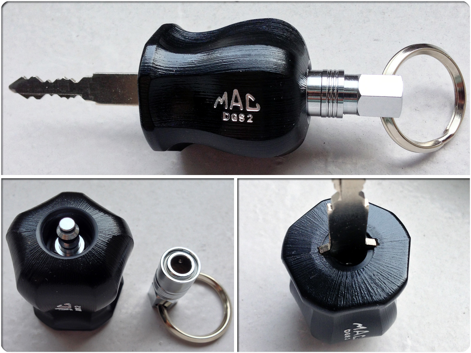 グリップ型キーホルダー 製作 | Lets Grom