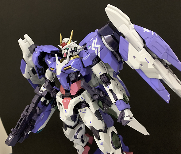 L BUILD ダブルオーライザー デザイナーズブルー ガンダム00 Amazon.co