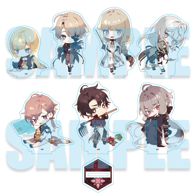 オトメイト 冬の市2022 終ヴィル ミニキャラ キーホルダー まとめ売り