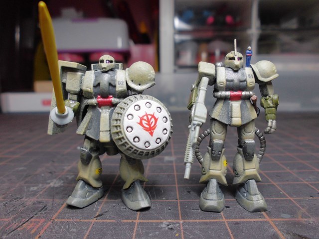 1/400ジオン残党軍「ジャンク第二小隊」ロールアウト | 三軒茶屋のブログ