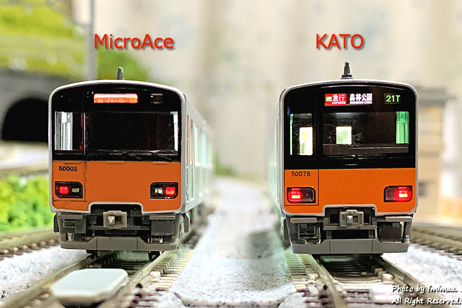 ご*通様 マイクロエース 東武50050系 10両 マイクロエース】東武鉄道