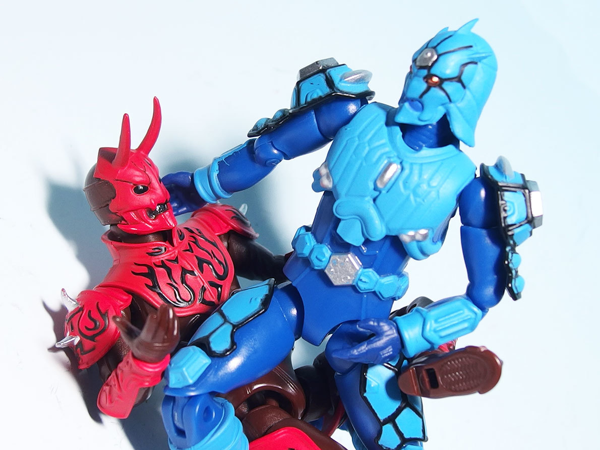 SHODO-X 仮面ライダー電王 モモタロスイマジン＆キンタロスイマジン