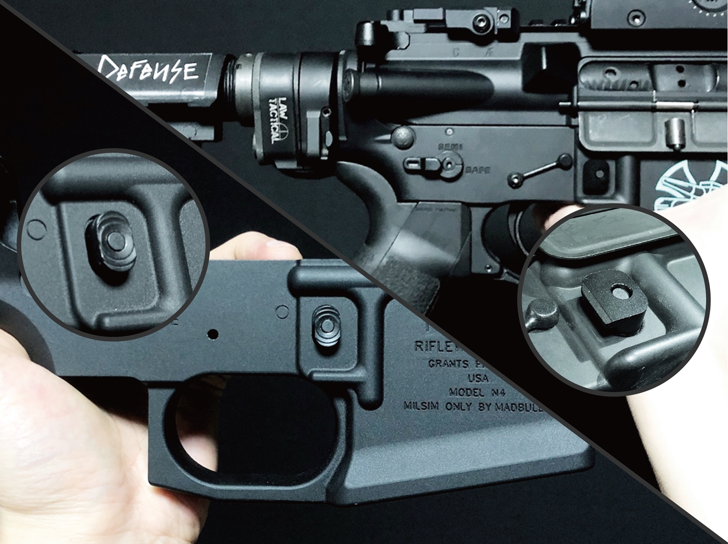 東京マルイ次世代電動ガン m4/ブラック ストラップ付き 次世代電動ガン