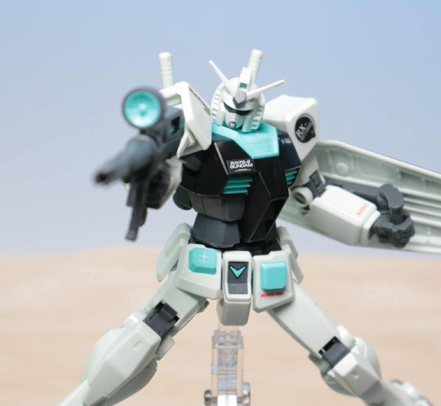HG 1/144 RX-78-2 GUNDAM Ver. [Alexandros]の素組のご紹介！ - 先人に