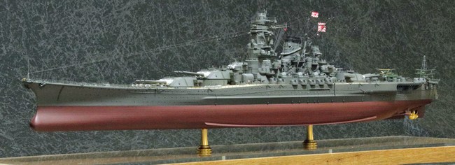 戦艦大和・1/350•完成モデル•インテリア・アンティーク・レトロ 戦艦