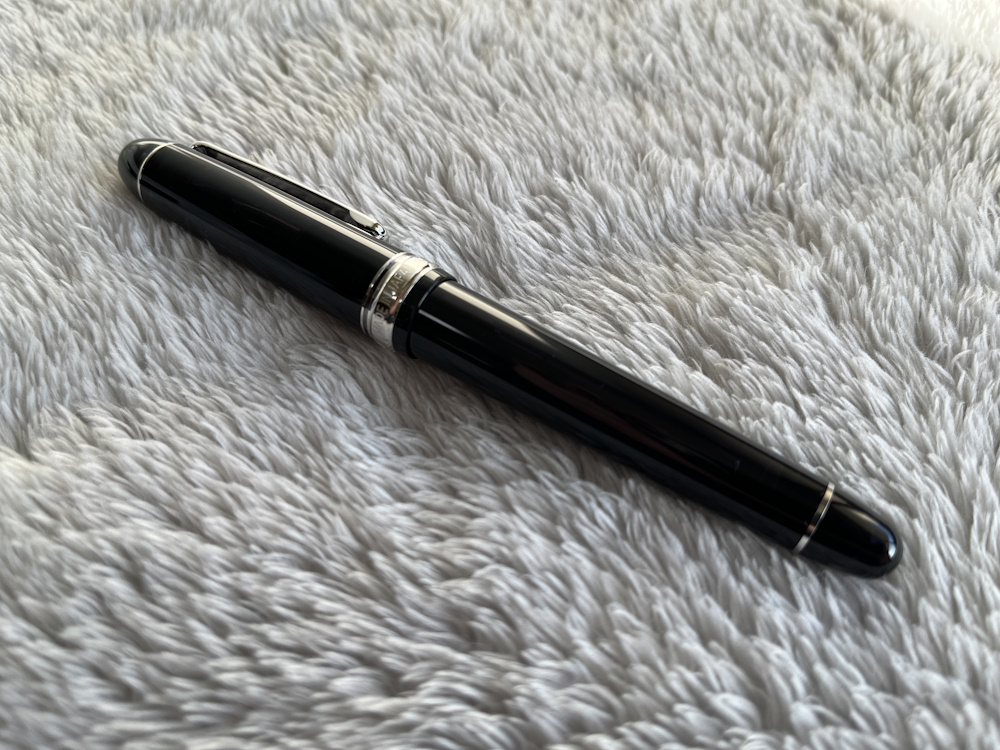 日用品】プラチナ万年筆 #3776 センチュリー ロジウムフィニッシュ｜F