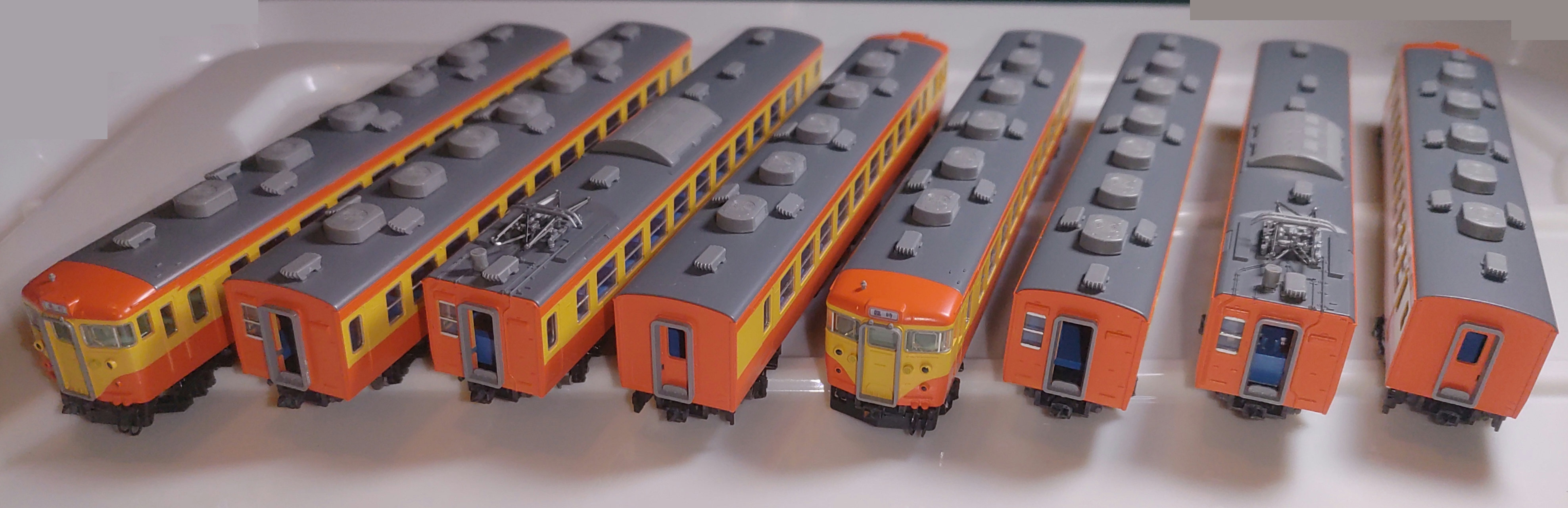 鉄再開 #267 TOMIX 国鉄 167系 冷改車・修学旅行色 品番：93571 | 新